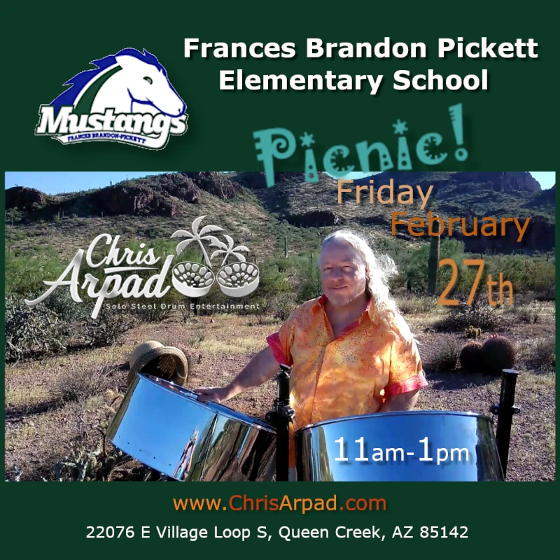 Chris Arpad @ The Frances Brandon Pickett Elementary School Picnic, Friday Feb 27th, 2026
