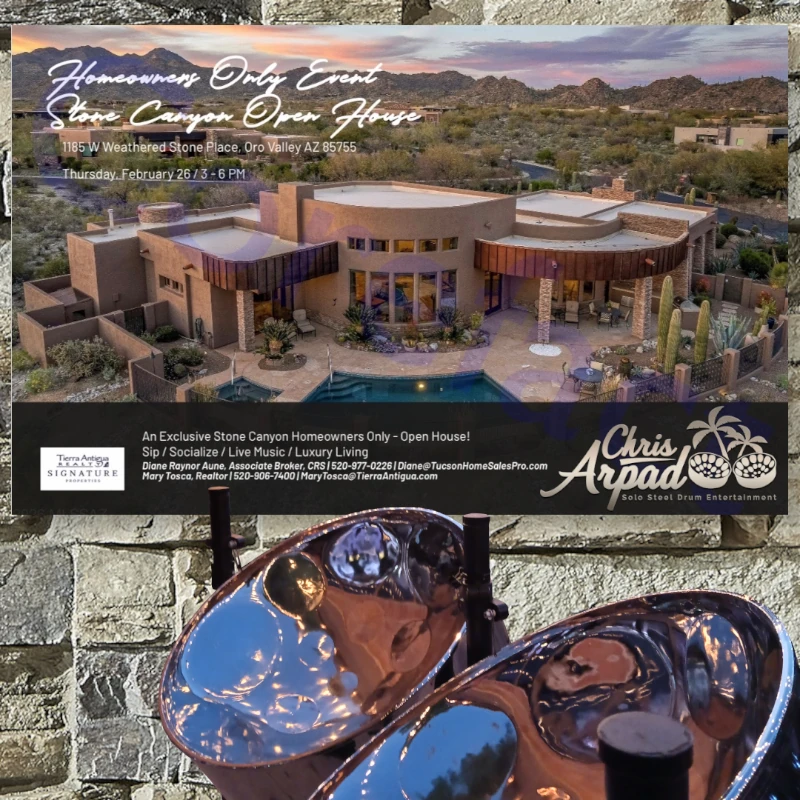 Chris Arpad @ Stone Canyon Club Open House Thurs Feb 26, 2026