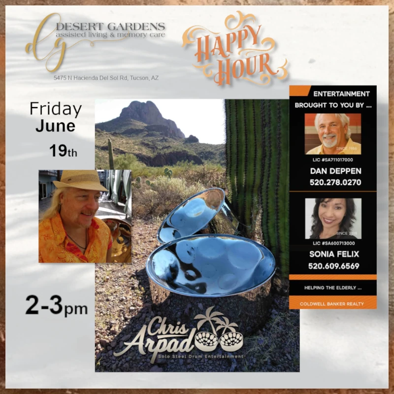 Chris Arpad @ Desert Gardens, Fri June 19, 2026