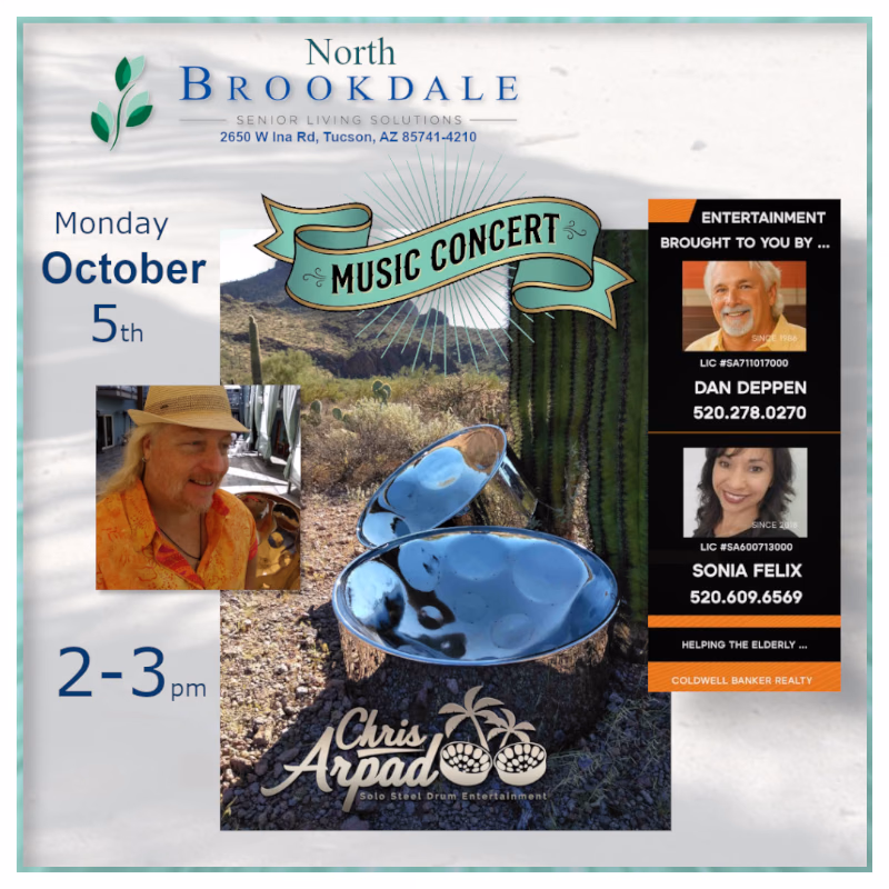 Chris Arpad @ Brookdale North, Mon Oct 5, 2026