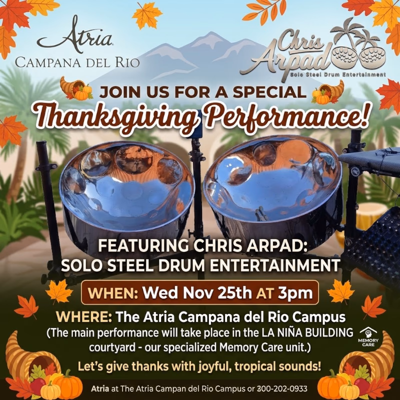 Chris Arpad @ Atria Thanksgiving Party