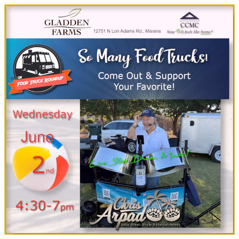 Chris Arpad @ Gladden Farms June 2nd, 2027