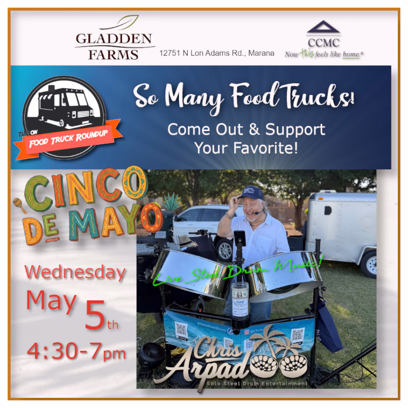 Chris Arpad @ Gladden Farms May 5th, 2027