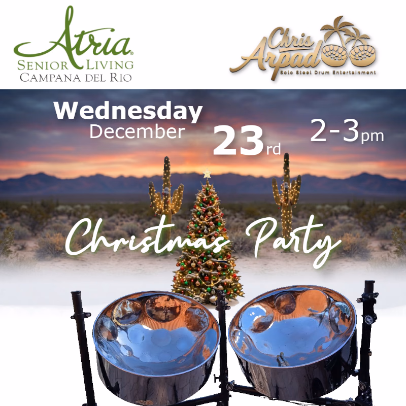 Chris Arpad @ The Atria Christmas Party Wed Dec 23, 2027