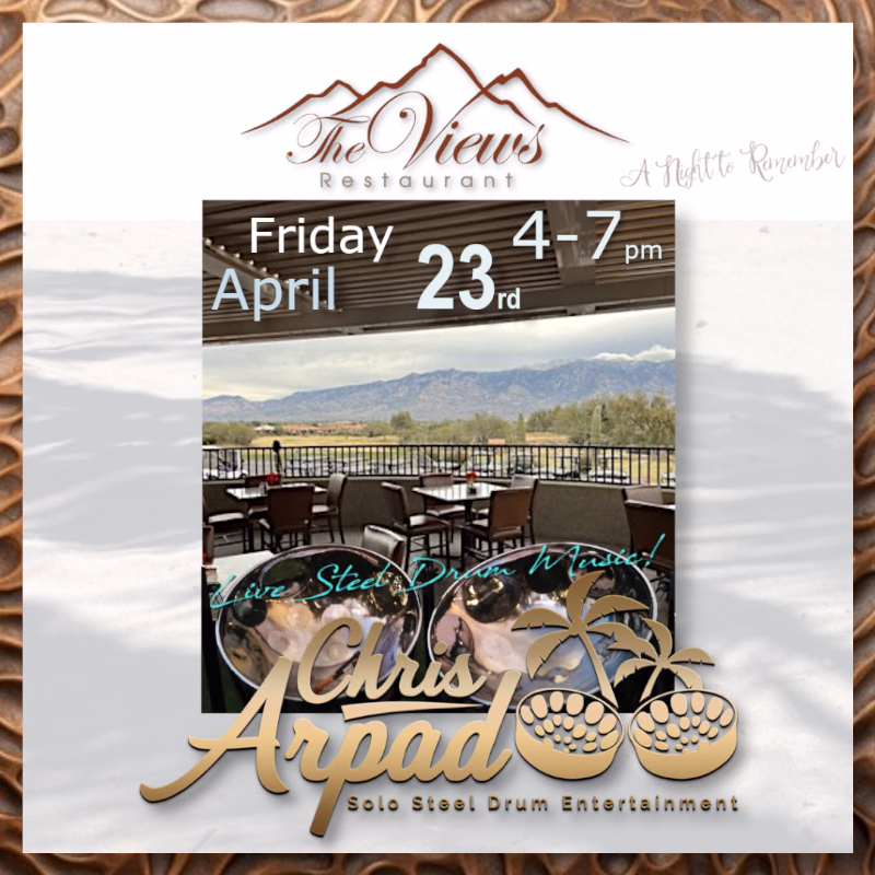 Chris Arpad @ The Views - Fri April 23, 2027