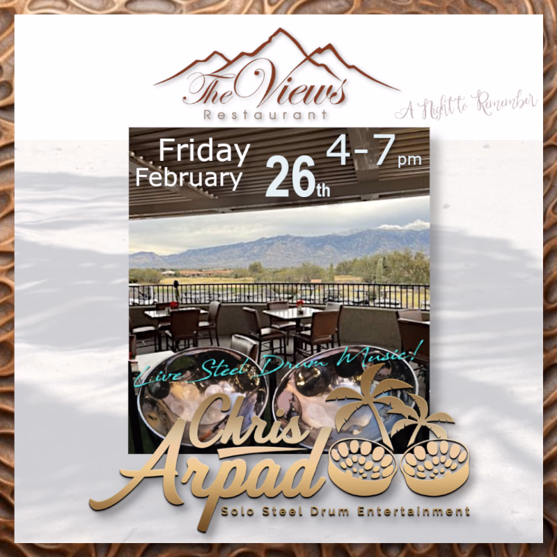 Chris Arpad @ The Views - Fri February 26, 2027